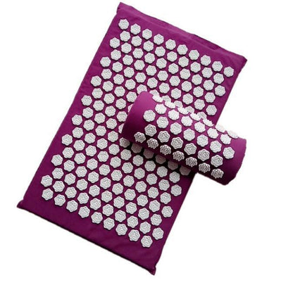 Cojín de acupuntura para yoga, cojín de masaje y almohada