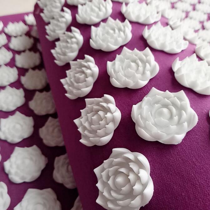 Cojín de acupuntura para yoga, cojín de masaje y almohada