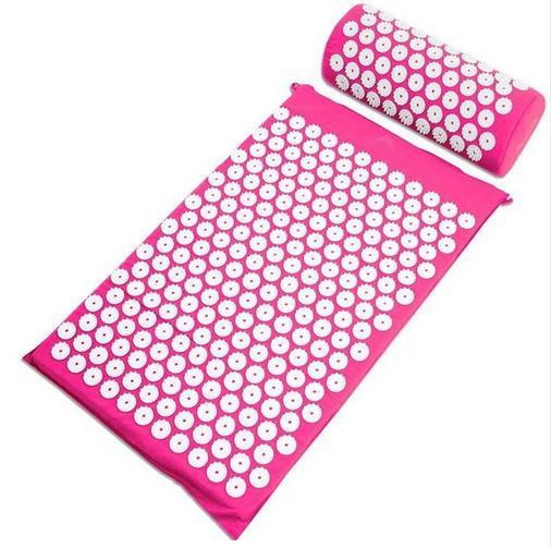 Cojín de acupuntura para yoga, cojín de masaje y almohada