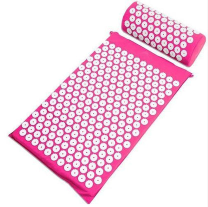 Cojín de acupuntura para yoga, cojín de masaje y almohada