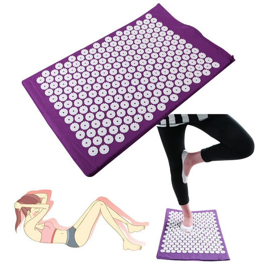 Cojín de acupuntura para yoga, cojín de masaje y almohada
