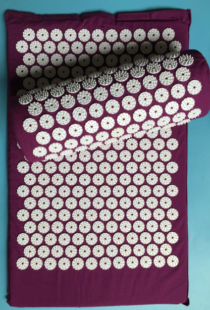 Cojín de acupuntura para yoga, cojín de masaje y almohada