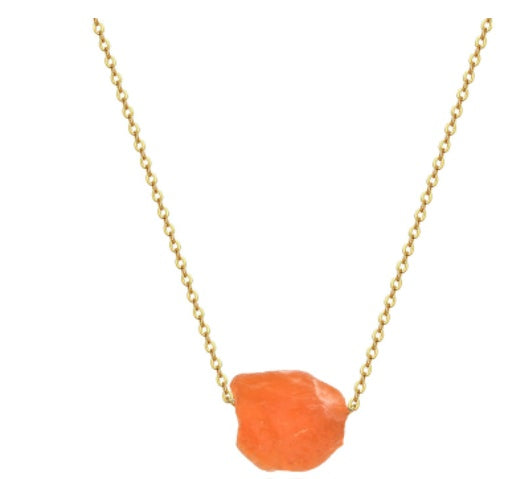 Collar con colgante de árbol de la vida, piedra de cristal, muy popular